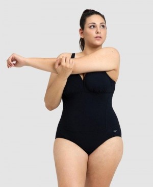 Arena Bodylift Maura U Back Plus One Piece Naisten Body Monivärinen | 14395VHTJ