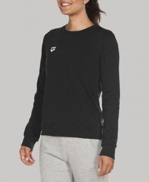 Arena Essential Crew Sweat Naisten Neulepuserot Mustat | 24086EAMF