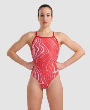 Arena Marbled Lightdrop Back One Piece Naisten Body Monivärinen | 14925VOCX