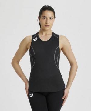 Arena Muscle Back Tank Top Naisten Toppi Mustat Mustat | 23407ZXGN