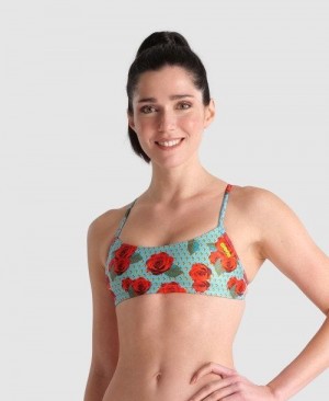 Arena Play Top (Bandeau Top) Naisten Toppi Monivärinen | 34097WYKO