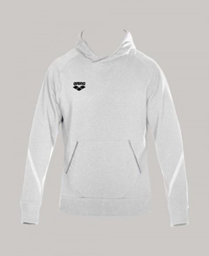 Arena Team Line Hoody Miesten Huppari Valkoinen | 51478VOAC