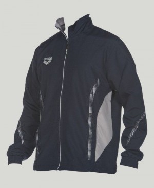 Arena Team Line Warm-up Jacket Miesten Takit Laivastonsininen Harmaat | 64825VBLG