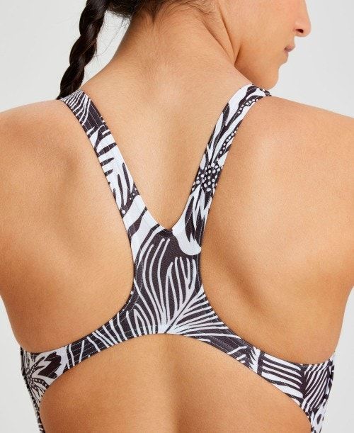 Arena Allover Print Pro Back One Piece Naisten Body Mustat Monivärinen | 05172TXIN