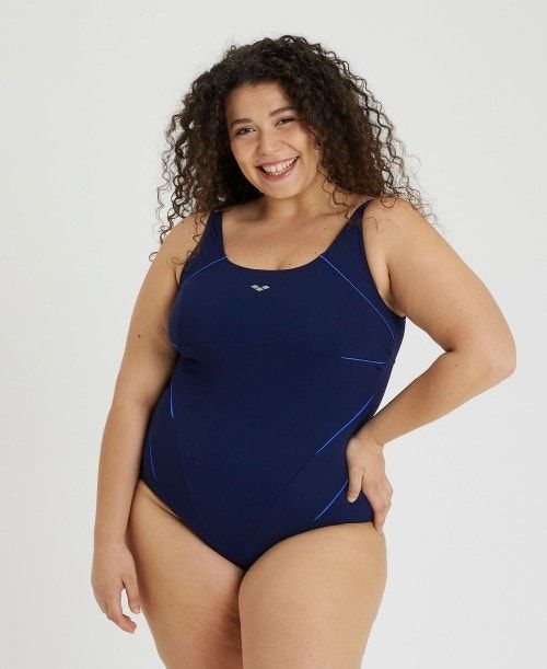 Arena Bodylift Jewel Swimsuit Plus Naisten Uimapuku Laivastonsininen Vaaleansininen | 03968UWNK