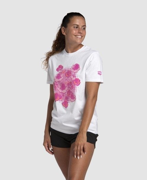 Arena Breast Cancer Awareness Collection T-shirt Naisten Shortsit Monivärinen | 05691DRKE