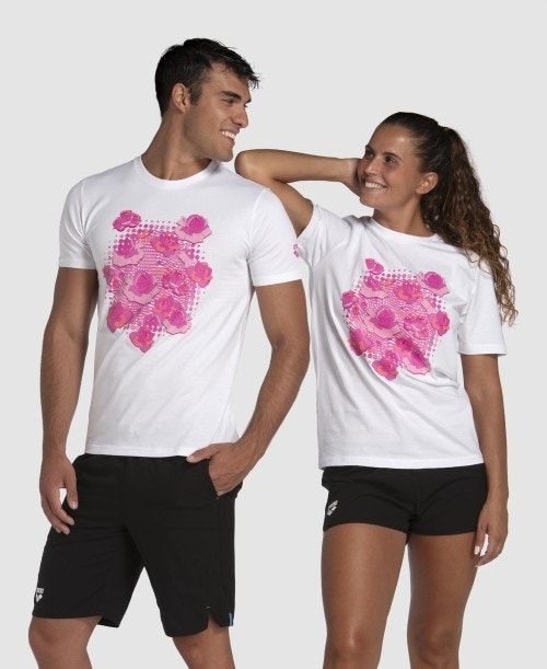 Arena Breast Cancer Awareness Collection T-shirt Naisten Shortsit Monivärinen | 05691DRKE