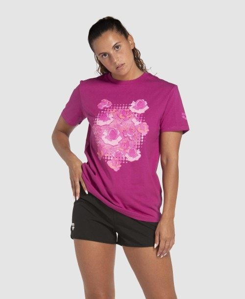 Arena Breast Cancer Awareness Collection T-shirt Miesten Shortsit Monivärinen | 98230KSHY