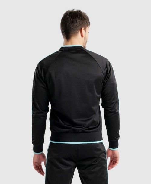 Arena Diamonds Relax Iv Jacket Miesten Takit Mustat Valkoinen Sininen | 93756JDBA