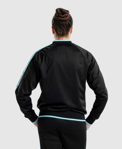 Arena Diamonds Relax Iv Jacket Miesten Takit Mustat Valkoinen Sininen | 93756JDBA