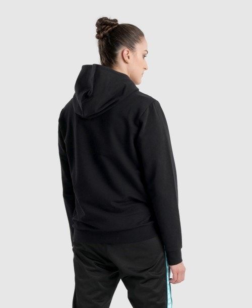 Arena Diamonds Solid Hoodie Miesten Huppari Mustat Valkoinen Sininen | 95173ORFJ