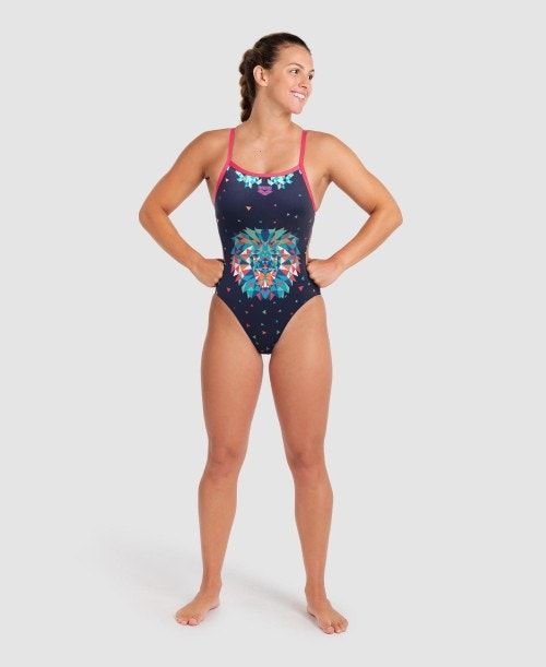 Arena Drew Kibler Collection Challenge Back One Piece Naisten Body Monivärinen | 96537QSBA