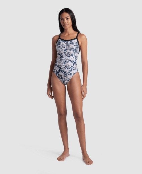 Arena Earth X-cross Back Swimsuit Naisten Uimapuku Monivärinen | 94367JDNQ