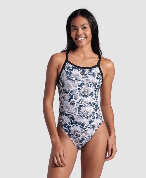 Arena Earth X-cross Back Swimsuit Naisten Uimapuku Monivärinen | 94367JDNQ