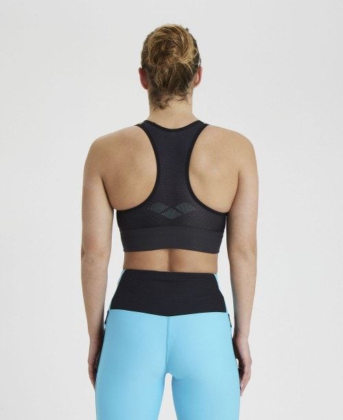 Arena Gym Bra Top Mesh Back Naisten Toppi Monivärinen | 19683ZDPR