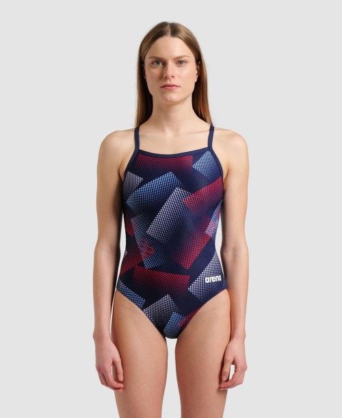 Arena Halftone Lightdrop Back One Piece Naisten Body Monivärinen | 78103CWSB