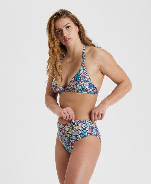 Arena Halterneck Bikini Multiprints Naisten Bikinit Monivärinen | 80451UDNG