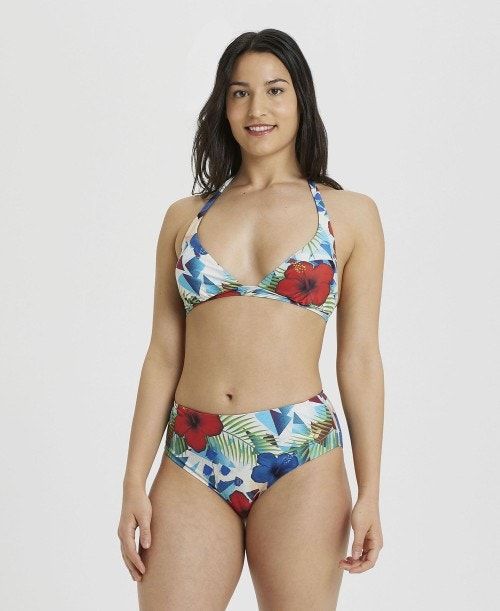 Arena Halterneck Bikini Multiprints Naisten Bikinit Monivärinen | 48256JTXR