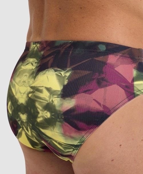 Arena Hero Camo Brief Miesten Alushousut Punainen Monivärinen | 91360RKEC