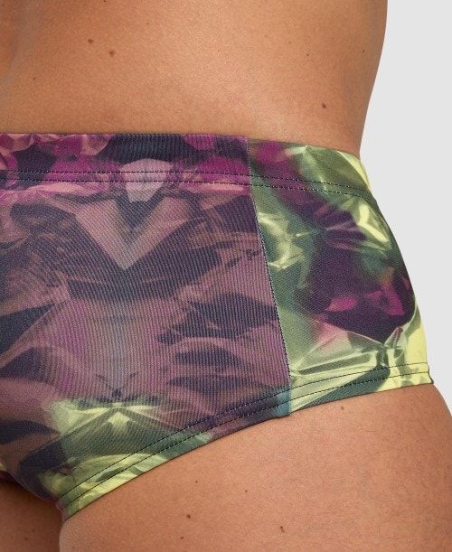 Arena Hero Camo Low Waist Short Miesten Shortsit Punainen Monivärinen | 18092INMP