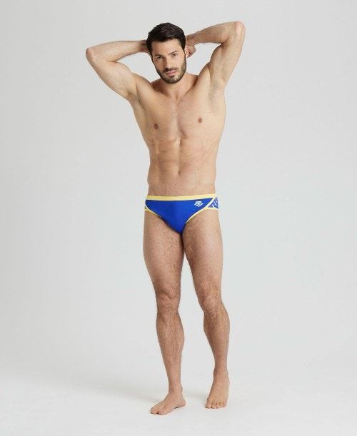 Arena Icons Brief Miesten Alushousut Sininen | 28135XNMJ