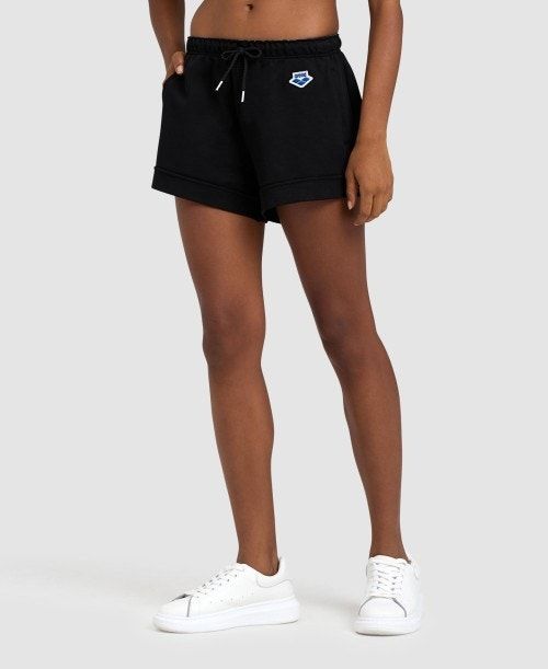 Arena Icons Short Naisten Shortsit Mustat | 03521RSCY