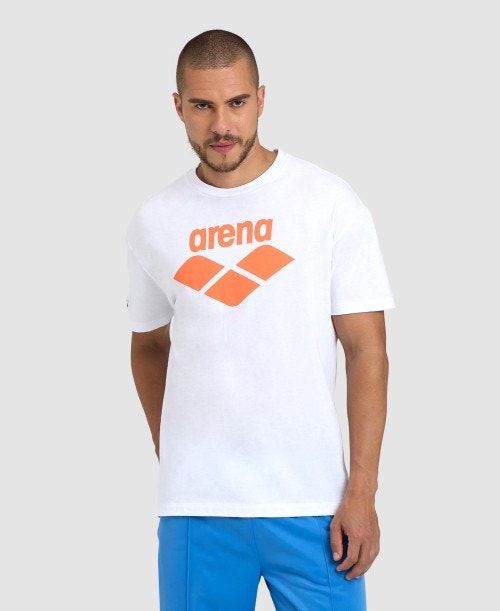 Arena Icons T-shirt Naisten Shortsit Valkoinen | 87615JMBH