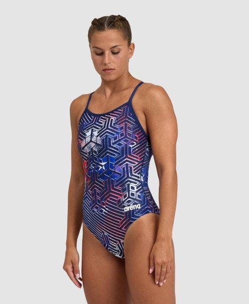 Arena Kikko Pro Light Drop Back One Piece Naisten Body Monivärinen | 28147TWQL