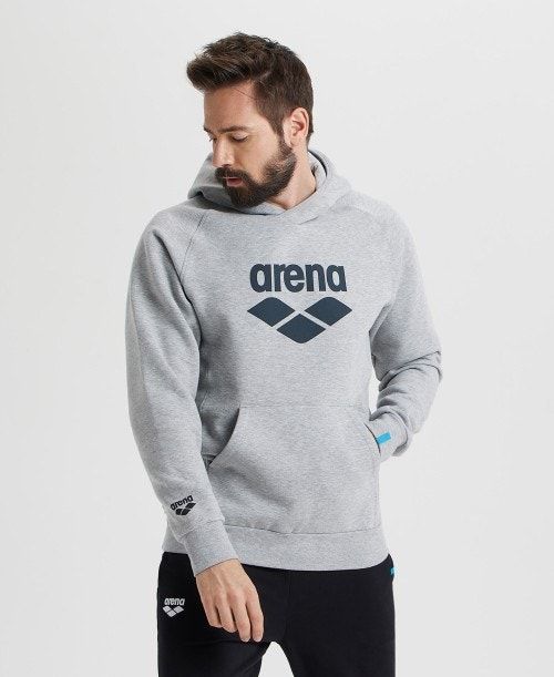 Arena Logo Hooded Sweatshirt Miesten Neulepuserot Monivärinen | 78543DMOJ