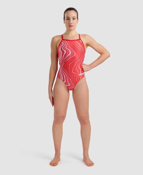 Arena Marbled Lightdrop Back One Piece Naisten Body Monivärinen | 14925VOCX