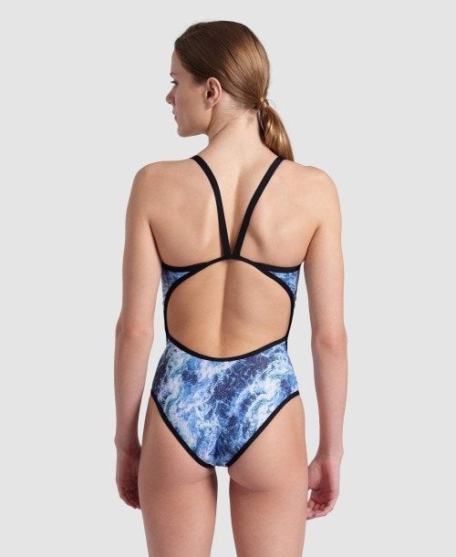 Arena Pacific Superfly Back Swimsuit Naisten Uimapuku Monivärinen | 49023BDWK