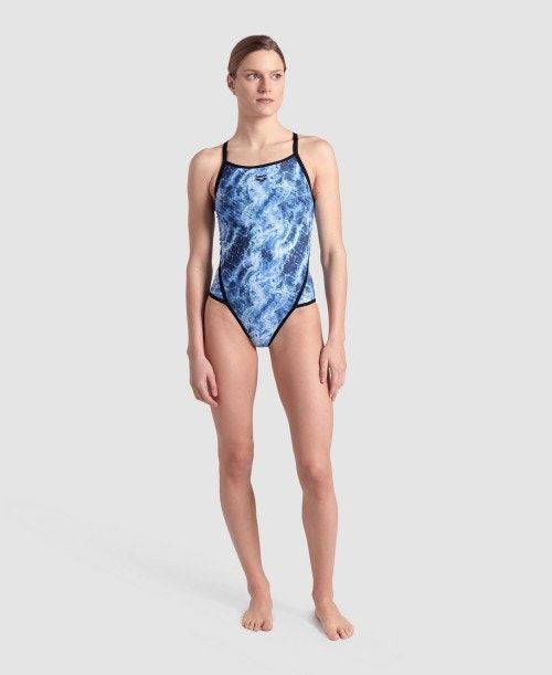 Arena Pacific Superfly Back Swimsuit Naisten Uimapuku Monivärinen | 49023BDWK