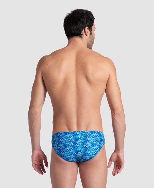 Arena Pool Tiles Swim Briefs Miesten Alushousut Monivärinen | 90857JNKG