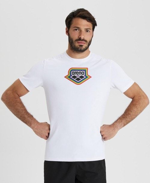 Arena Pride Collection T-shirt Miesten Shortsit Monivärinen | 52341MYAW