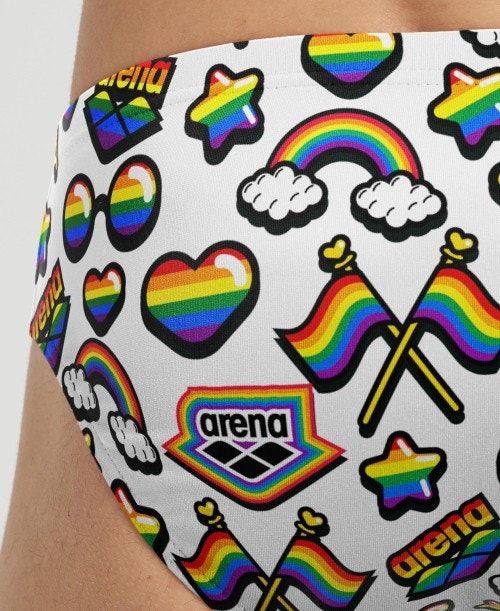 Arena Pride Print Of The Month Brief Miesten Alushousut Monivärinen | 20915MUOK