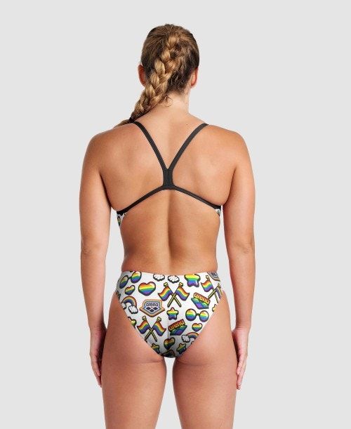 Arena Pride Print Of The Month Challenge Back One Piece Naisten Body Monivärinen | 97820BRHS