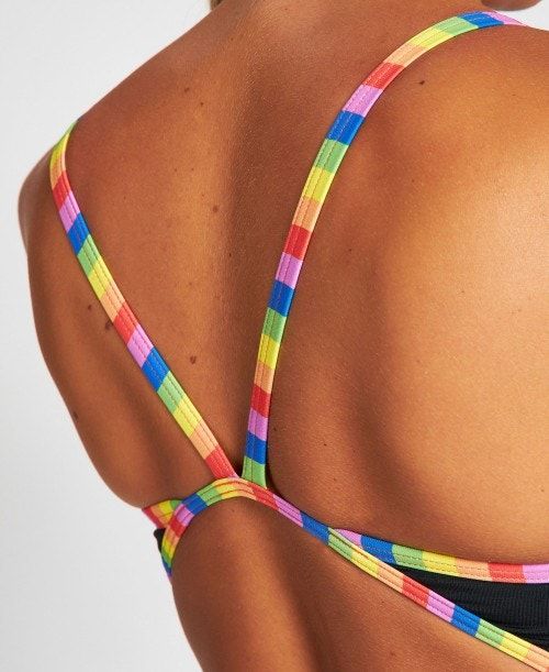 Arena Pride Superfly Back One Piece Naisten Body Mustat Monivärinen | 24317BYVT