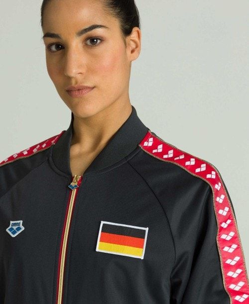 Arena Relax Iv Nations Team Jacket Miesten Takit Harmaat | 89421YAGK