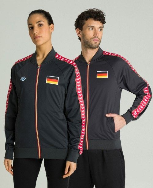 Arena Relax Iv Nations Team Jacket Miesten Takit Harmaat | 89421YAGK