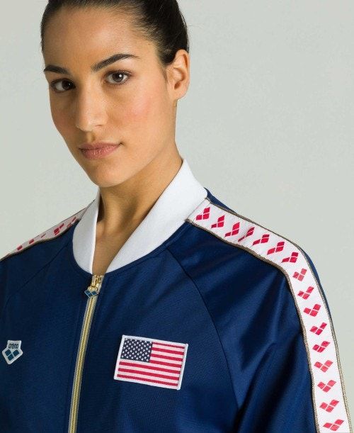 Arena Relax Iv Nations Team Jacket Miesten Takit Laivastonsininen | 71289QLTG