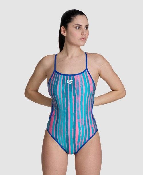 Arena Reversible Challenge Back One Piece Naisten Body Monivärinen | 20746FKER