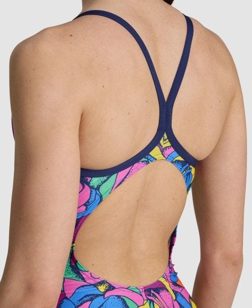 Arena Rose Parade Light Drop Back One Piece Naisten Body Pinkki Vaalean | 67209QUTI