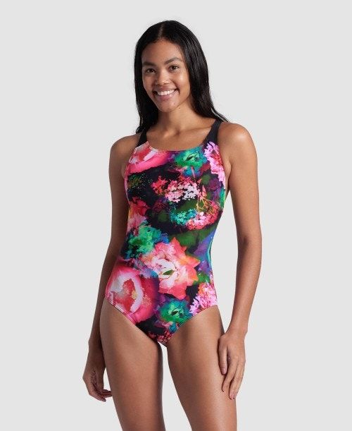 Arena Roseland Swim Pro Back Swimsuit Naisten Uimapuku Monivärinen | 65813YWIA