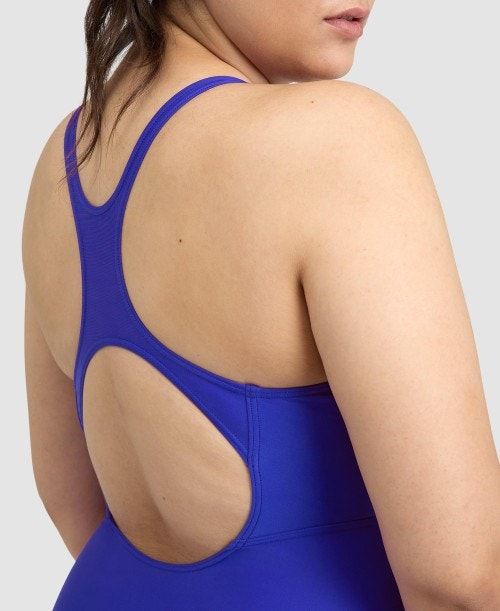 Arena Solid Control Pro Back Plus One Piece Naisten Body Sininen | 35786SFCP