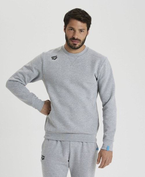 Arena Solid Crewneck Naisten Villapusero Harmaat | 34817SHMA