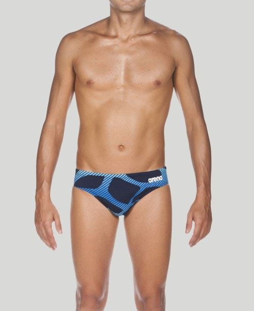 Arena Spider Brief Miesten Alushousut Laivastonsininen | 15273PMUQ