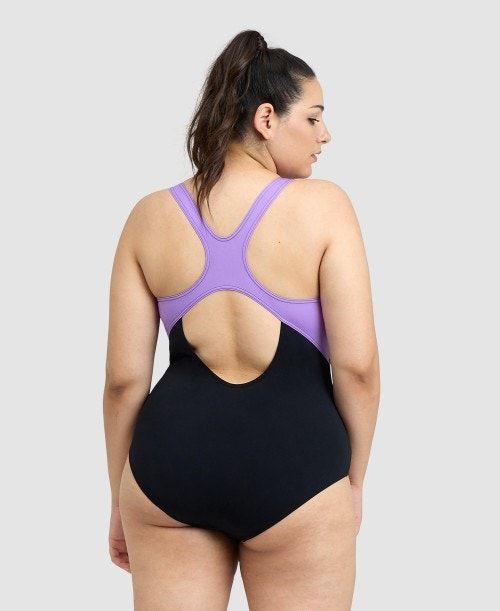 Arena Spikes Pro Back Plus One Piece Naisten Body Mustat | 62590JCKQ