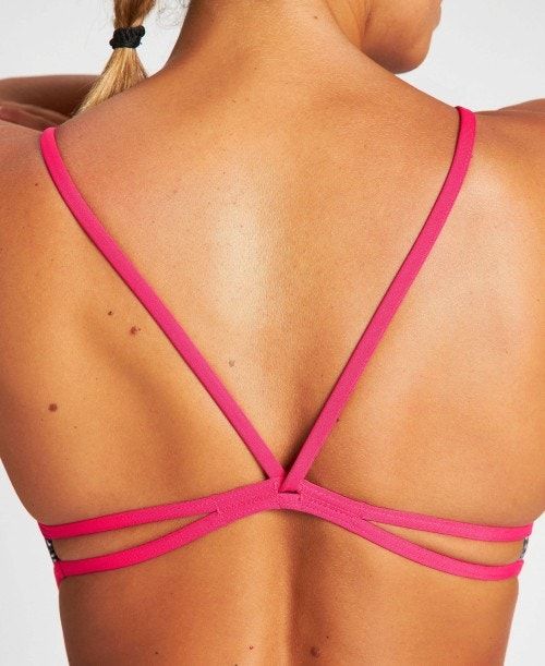 Arena Sunrays Lace Back One Piece Naisten Body Pinkki Mustat Monivärinen | 01938WIUB