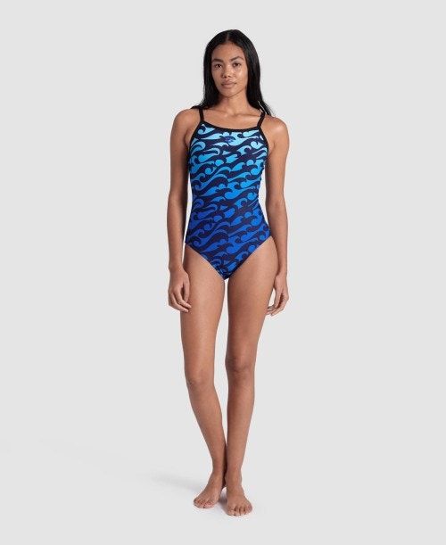 Arena Surfs Up Light Drop Back Swimsuit Naisten Uimapuku Monivärinen | 38705LCGT