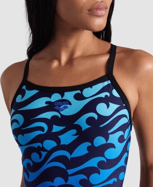 Arena Surfs Up Light Drop Back Swimsuit Naisten Uimapuku Monivärinen | 38705LCGT